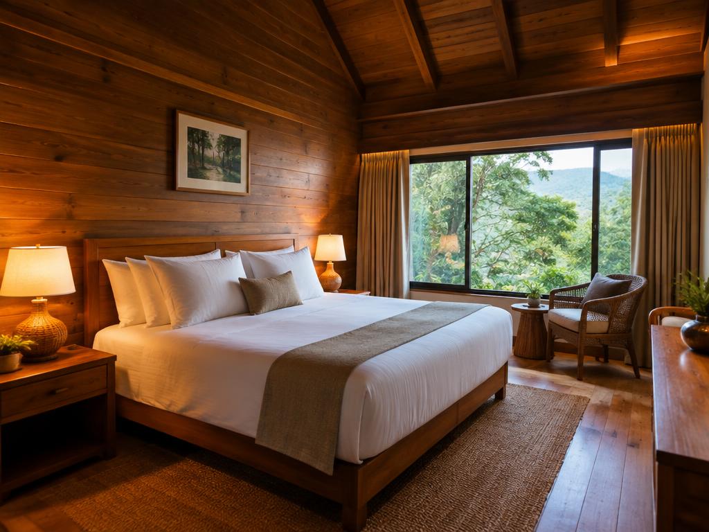 Standard room at a resort in Maredumilli with forest view